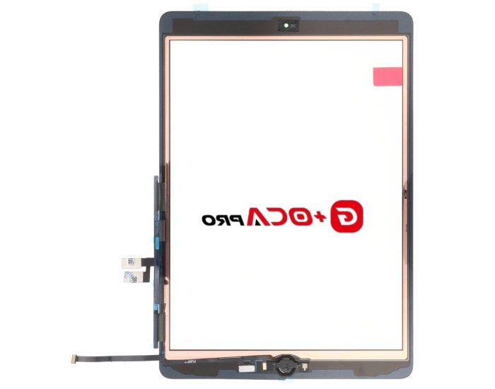 Сенсор iPad 10.2 2019 /iPad 10.2 2020, A2197 / A2198 / A2200 (7/8 Gn) чорний, повний комплект, оригінал, G+OCA PRo