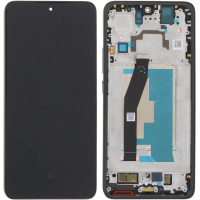 Дисплей с сенсорным экраном (модуль) Xiaomi 14T с рамкой, Titan Black, черный, оригинал
