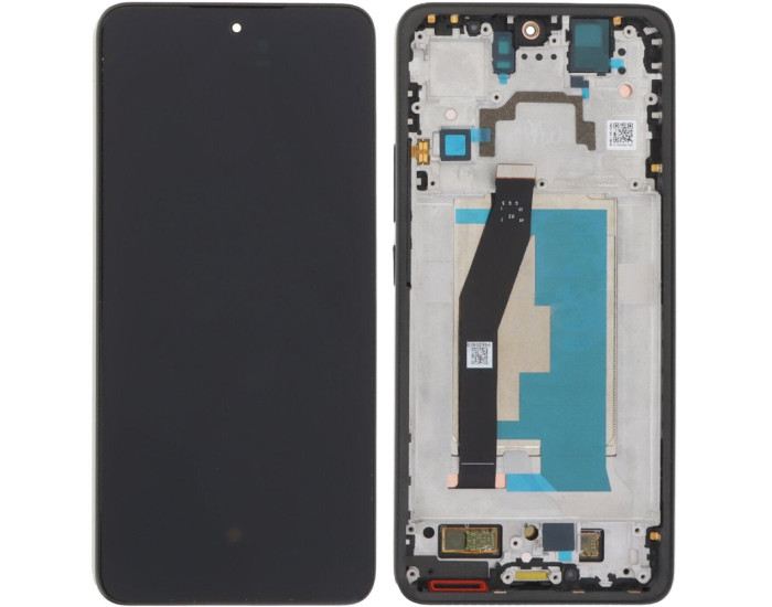 Дисплей с сенсорным экраном (модуль) Xiaomi 14T с рамкой, Titan Black, черный, оригинал