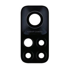 Скло камери для Xiaomi Mi 10T, Mi 10T Pro, чорне