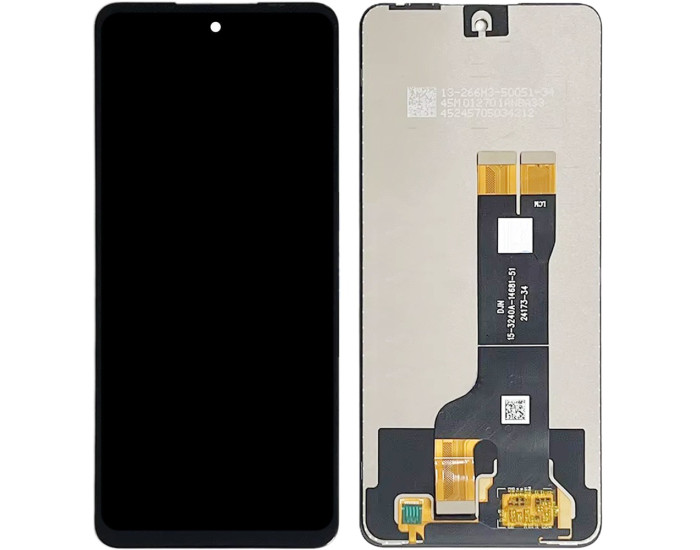 Дисплей с сенсорным экраном (модуль) ZTE Blade A75 5G /Nubia Focus /ZTE Nubia Music, черный, оригинал