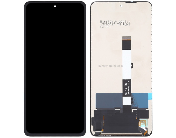 Дисплей с сенсорным экраном (модуль) Xiaomi Mi 10T Lite, Poco X3, Poco X3 pro, черный, оригинал