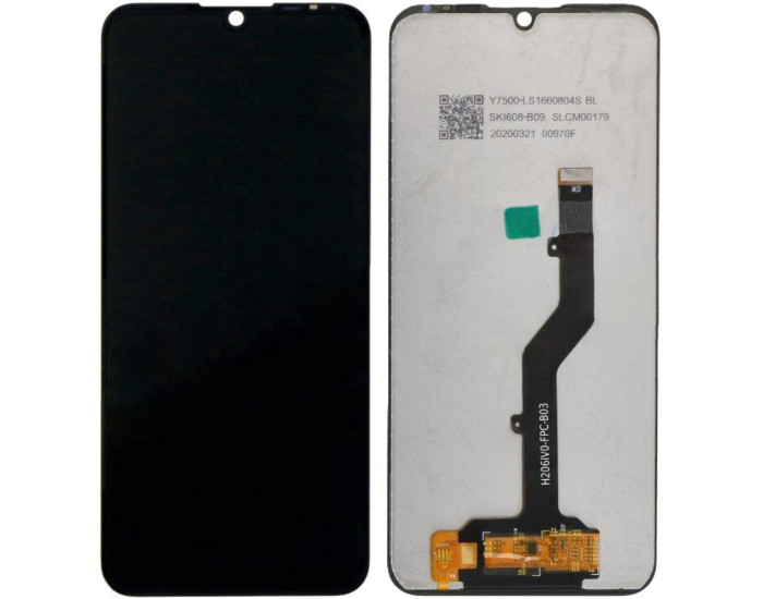 Дисплей с сенсорным экраном (модуль) ZTE Blade A5 2020 /A7 2019 /A7 2020 /A51 Lite, версия 3, H2061VO-FPC-B03, черный, оригинал