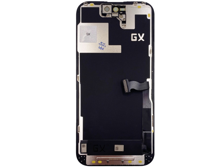 Дисплей з сенсорним екраном (модуль) iPhone 14 Pro, чорний OLED GX