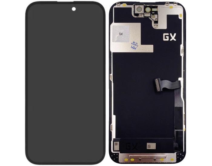 Дисплей з сенсорним екраном (модуль) iPhone 14 Pro, чорний OLED GX