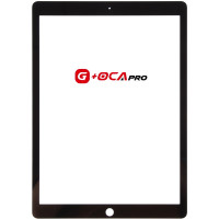 Стекло фронтальное с OCA-пленкой iPad Pro 12.9 2017 черное, оригинал G+OCA PRo