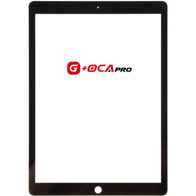 Скло фронтальне з OCA-пленкой iPad Pro 12.9 2017 чорне, оригінал G+OCA PRo