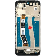 Дисплей з сенсорним екраном (модуль) Motorola XT2341 Moto G14/ XT2343 Moto G54/ XT2435-2 Moto G55, чорний з рамкою, оригінал