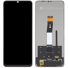 Дисплей с сенсорным экраном (модуль) Xiaomi Redmi 12C / Redmi 11A / Poco C55, черный, оригинал