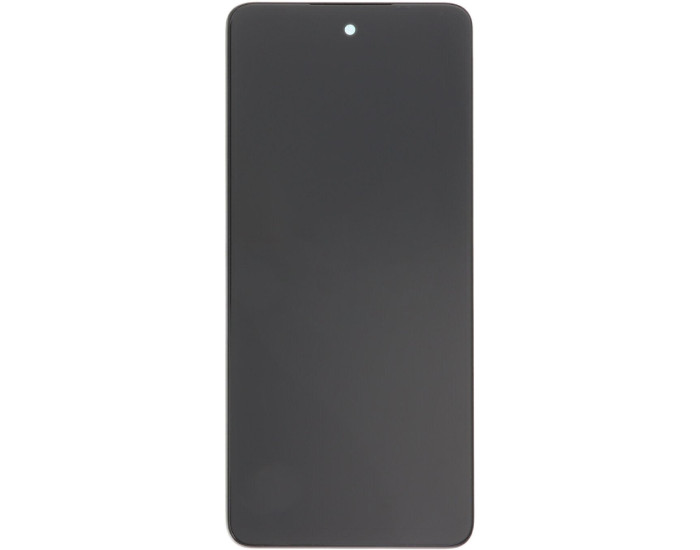 Дисплей з сенсорним екраном (модуль) Motorola E14, чорний з рамкою