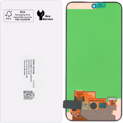 Дисплей з сенсорним екраном (модуль) Samsung A356 Galaxy A35 5G /A556 A55 /M356 M35, чорний, сервісна упаковка, оригінал GH82-34224A