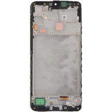 Дисплей з сенсорним екраном (модуль) Samsung A165 Galaxy A16 4G, чорний з рамкою, OLED