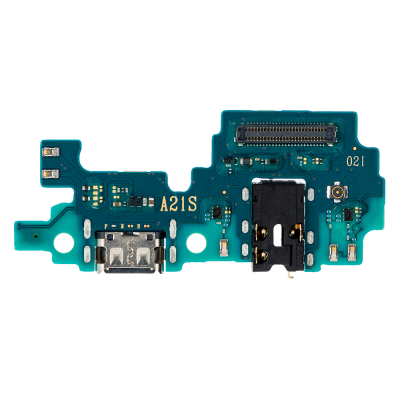 Шлейф для Samsung A217, Galaxy A21s, коннектора зарядки, оригинал