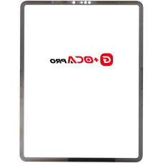 Стекло фронтальное с OCA-пленкой iPad Pro 12.9 2021 / iPad Pro 12.9 2022 черное, оригинал G+OCA PRo