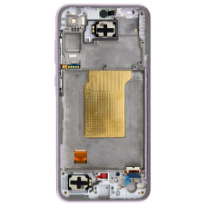 Дисплей с сенсорным экраном (модуль) Samsung A356 Galaxy A35, черный, с рамкой розового цвета, Lilac, сервисная упаковка, оригинал