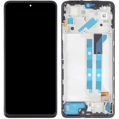 Дисплей з сенсорним екраном (модуль) Xiaomi Redmi Note 12 Pro 4G, чорний з рамкою TFT