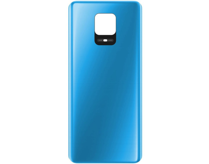 Задняя панель корпуса для Xiaomi Redmi Note 9 Pro /9 Pro Max, синяя (64MP)