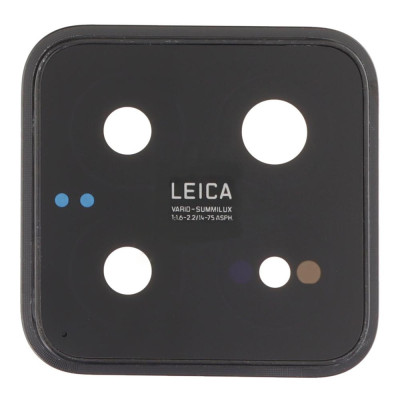 Стекло камеры для Xiaomi 14, с рамкой, Black