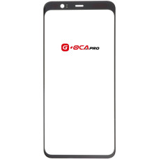Скло фронтальне з OCA плівкою Google Pixel 4 XL, чорне, G-OCA Pro