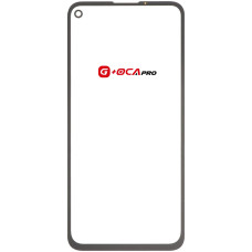 Скло фронтальне з OCA плівкою Google Pixel 4a 5G, чорне, G-OCA Pro