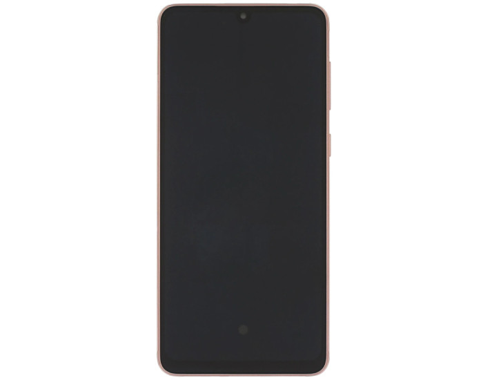 Дисплей с сенсорным экраном (модуль) Samsung A336 A33 5G, золотой с рамкой, сервисная упаковка, оригинал