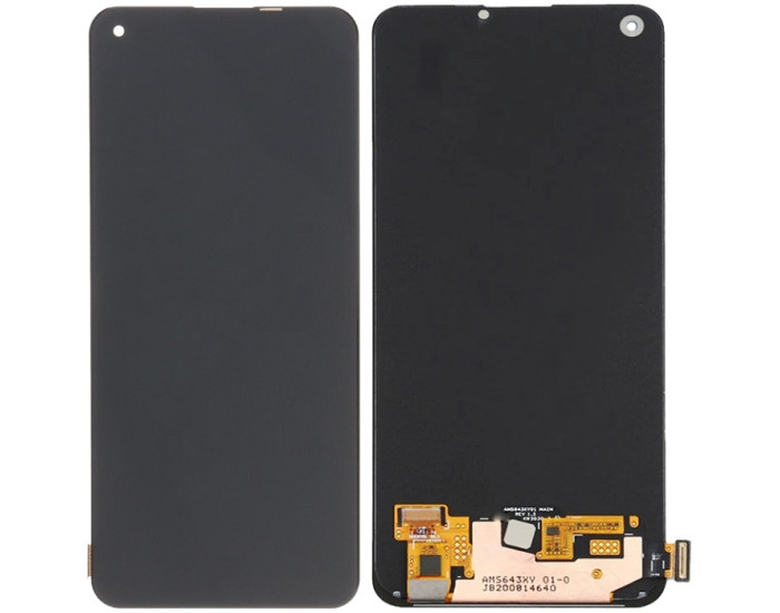 Дисплей с сенсорным экраном (модуль) Oppo A74 4G / A94 / A95 / Reno 5 Lite / 6 Lite / F19 / F19 Pro, черный , оригинал