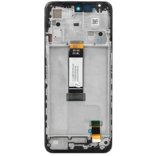 Дисплей с сенсорным экраном (модуль) Xiaomi Redmi 12 /Redmi 12 5G /Redmi 12S /Redmi 12X /Poco M6 Pro 5G, черный с рамкой