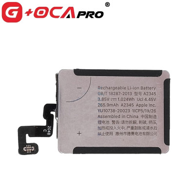 Акумулятор Apple Watch 6 40mm A2345, 265.9mAh, оригінал G+OCA PRo