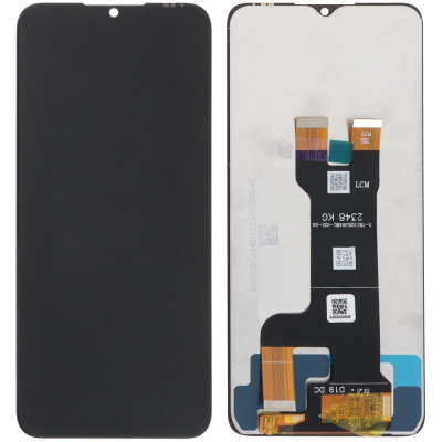 Дисплей с сенсорным экраном (модуль) ZTE Blade A73 5G, черный