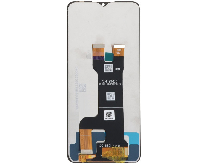Дисплей з сенсорним екраном (модуль) ZTE Blade A73 5G, чорний