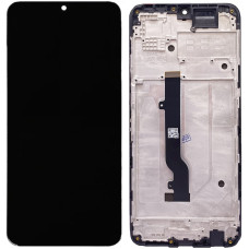 Дисплей з сенсорним екраном (модуль) Infinix Note 11 чорний. з рамкою TFT