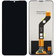 Дисплей з сенсорним екраном (модуль) Infinix Hot 20i / Hot 12i (X665, X665B, X665e), чорний, оригінал