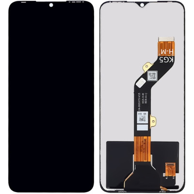 Дисплей з сенсорним екраном (модуль) Infinix Smart 6 p/n: 24-065X75-V15, чорний, оригінал