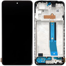 Дисплей з сенсорним екраном (модуль) Xiaomi Redmi Note 11S / Poco M4 Pro 4G, чорний з рамкою, TFT