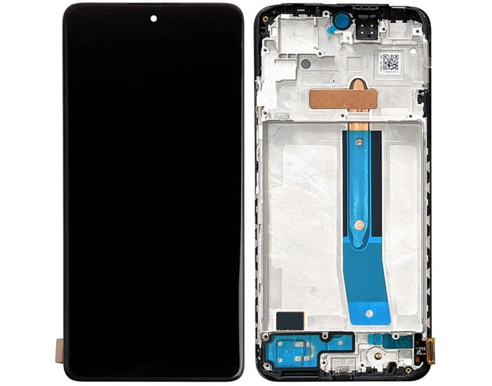 Дисплей с сенсорным экраном (модуль) Xiaomi Redmi Note 11S /Poco M4 Pro 4G, черный с рамкой, TFT