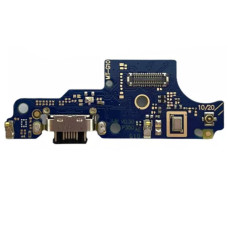 Шлейф для Motorola XT2127 Moto G10 / XT2128/XT2129, коннектора зарядки, микрофона, с компонентами