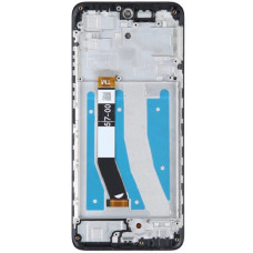 Дисплей з сенсорним екраном (модуль) Motorola XT2235-2 Moto G32, чорний з рамкою