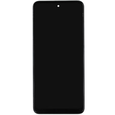 Дисплей з сенсорним екраном (модуль) Motorola XT2235-2 Moto G32, чорний з рамкою
