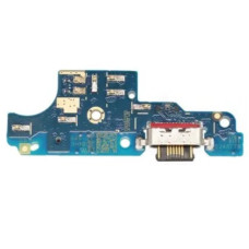 Шлейф для Motorola XT2127 Moto G10 /XT2128 G20 /XT2129 G30 конектора зарядки, мікрофона з компонентами, оригінал