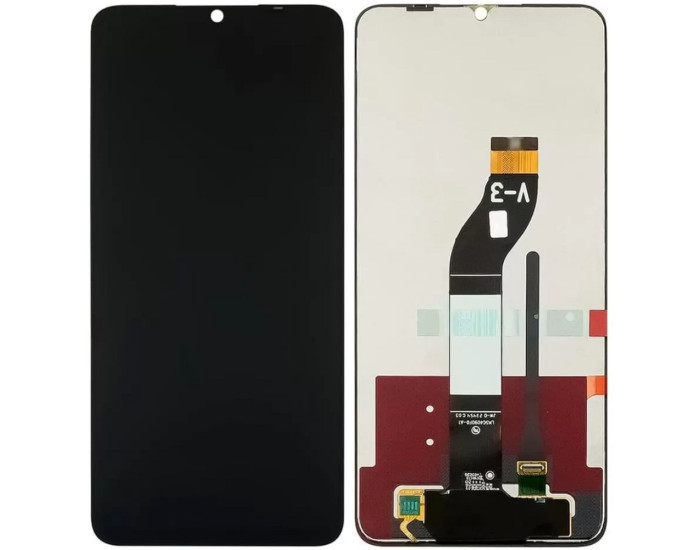 Дисплей с сенсорным экраном (модуль) Xiaomi Redmi 13C /Poco C65, черный, оригинал (V-3)