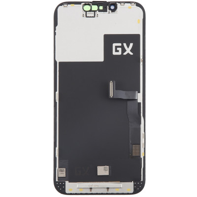 Дисплей з сенсорним екраном (модуль) iPhone 13 Pro, чорний, OLED OEM Hard GX