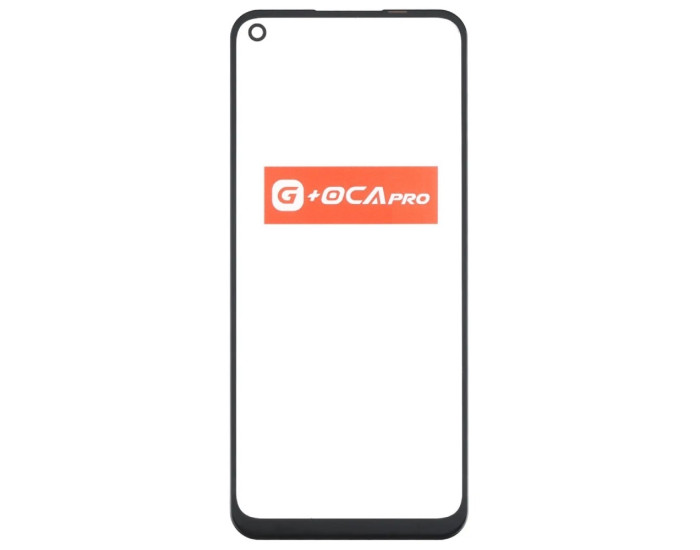 Скло фронтальне з OCA-пленкой Oppo A53 4G /A53s /A54 4G /A32 /A33 /A73 5G, Realme 7i, OnePlus Nord N100, чорне, оригінал G+OCA-PRo