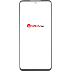 Скло фронтальне з OCA плівкою Samsung A525 Galaxy A52 / A526 / A528, чорне, оригінал, G+OCA PRo