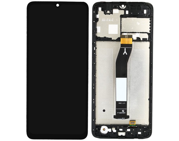 Дисплей с сенсорным экраном (модуль) Xiaomi Redmi A3, черный с рамкой, оригинал