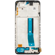 Дисплей с сенсорным экраном (модуль) Xiaomi Redmi Note 11, черный с рамкой, оригинал