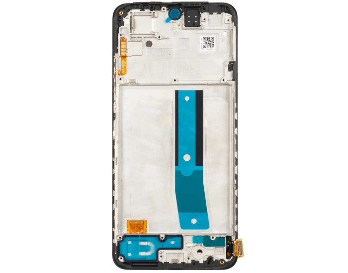 Дисплей с сенсорным экраном (модуль) Xiaomi Redmi Note 11, черный с рамкой, оригинал