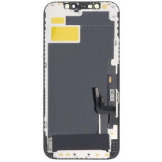 Дисплей з сенсорним екраном (модуль) iPhone 12 / 12 Pro, чорний, OLED, OEM Hard, DD