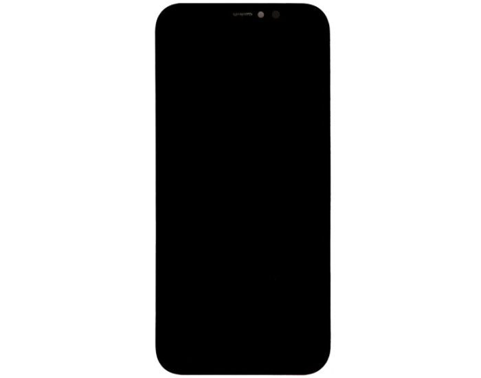 Дисплей з сенсорним екраном (модуль) iPhone 12 / 12 Pro, чорний, OLED, OEM Hard, DD