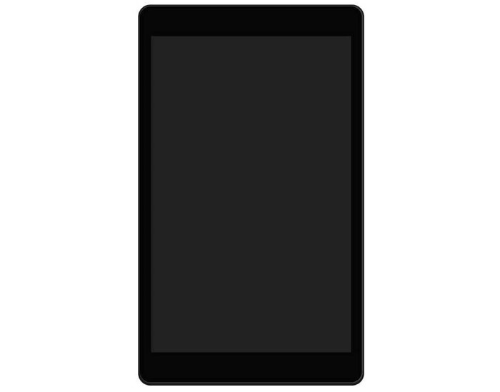 Дисплей с сенсорным экраном (модуль) Samsung T295 LTE Galaxy Tab A 8.0 2019  LTE, черный с рамкой