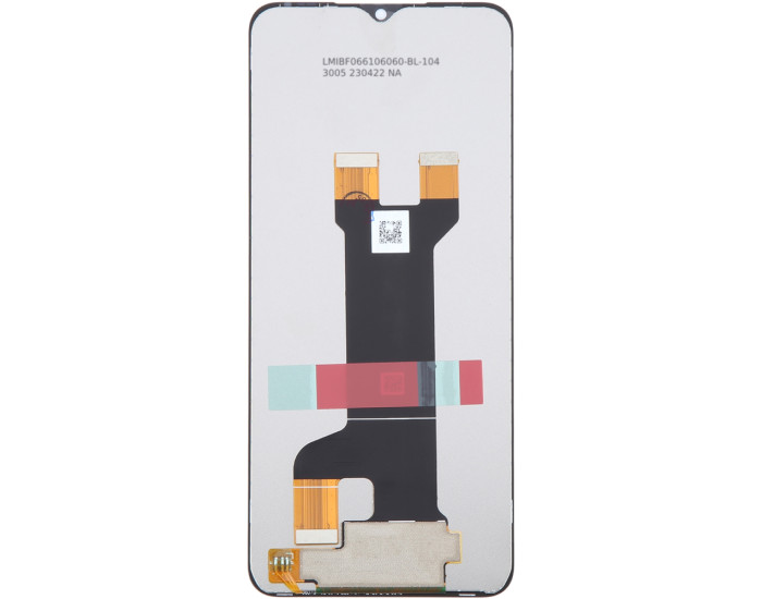 Дисплей з сенсорним екраном (модуль) ZTE Nubia Neo/ V40 Design/ V50 Design 5G, чорний, оригінал